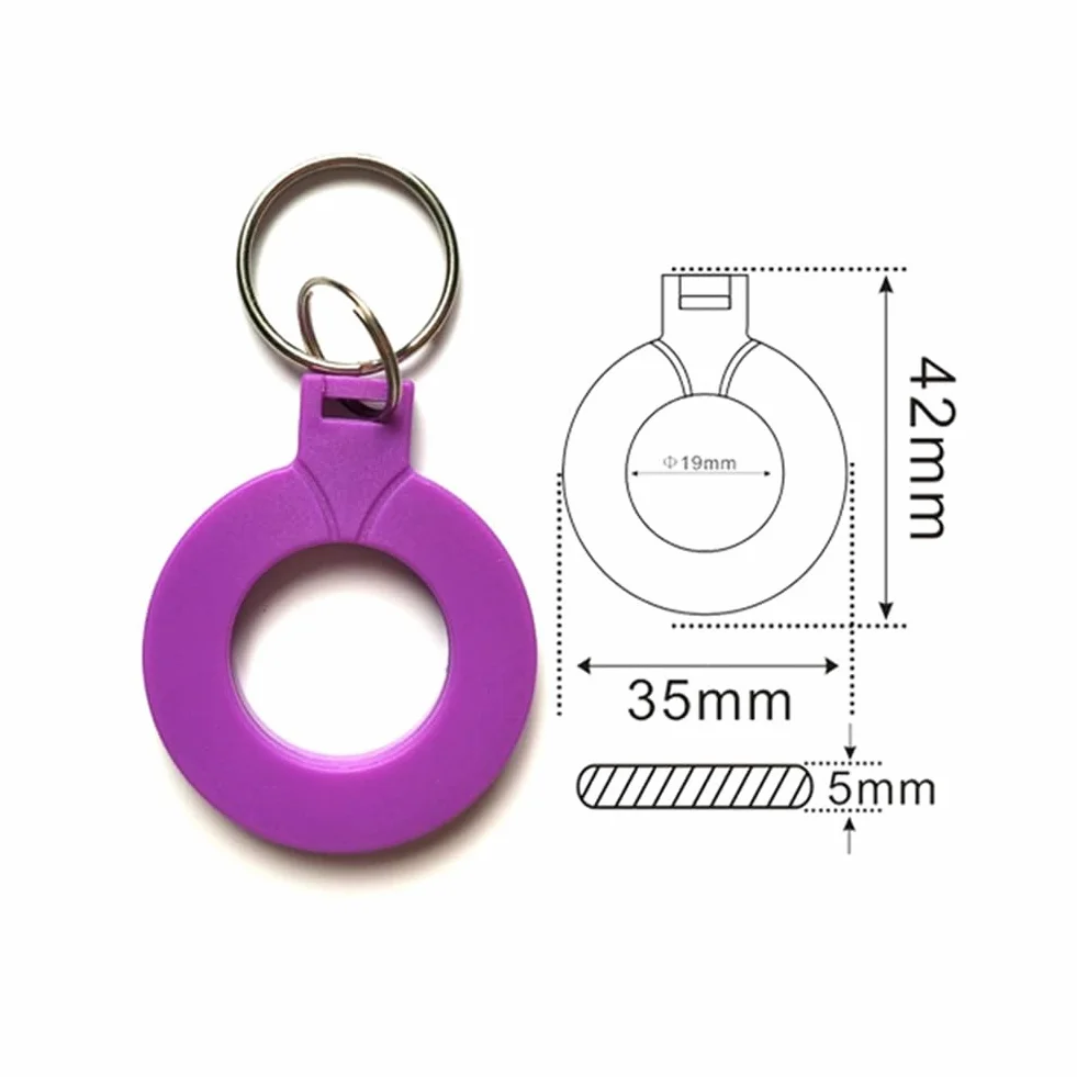 10 sztuk 13,56 MHz CUID Edytowalny uchwyt na klucze CUID MF S50 1K IC Brelok Token Etykiety NFC Klon Kopia Blok 0 UID Możliwość zapisania