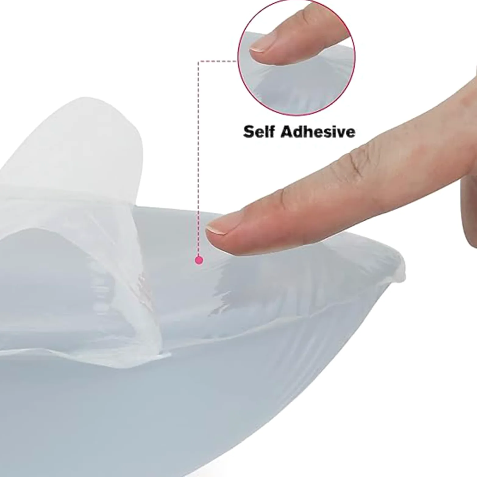 Transparent,D~cup 700g/pair,OSEMISS 1 para samoprzylepnych silikonowych wkładek do biustonosza Push Up wkładki powiększające dekolt wkładki powiększające piersi bikini strój kąpielowy gorąca wiosna