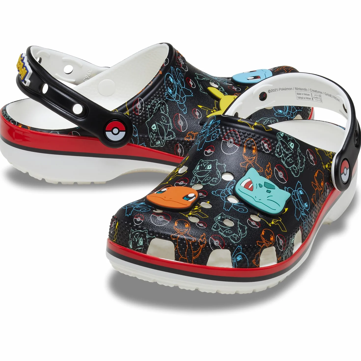 Crocs Uniseks - dzieci Pokemon Print Cls Clg KChodak