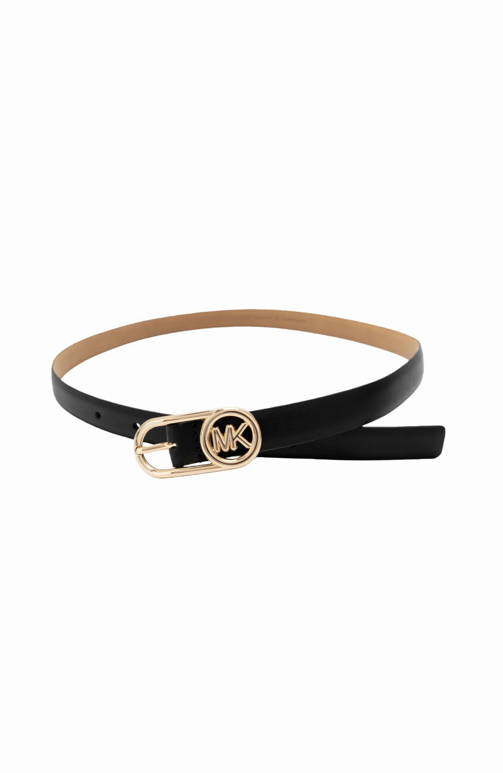 Michael Kors Pasek z klamrą bąbelkową 1,7 cm, stylowy dodatek do codziennego użytku, regulowany krój