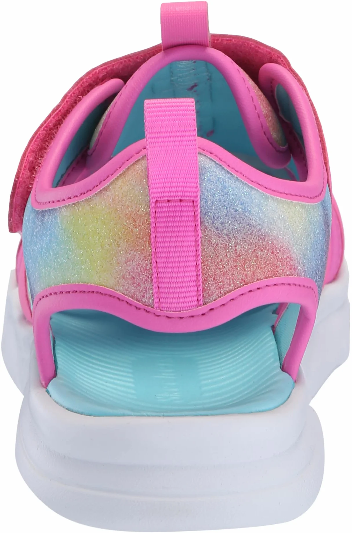 Skechers Flex Splash Daylight Shimmer, dziewczęce sandały sportowe, Różowy, 27 EU