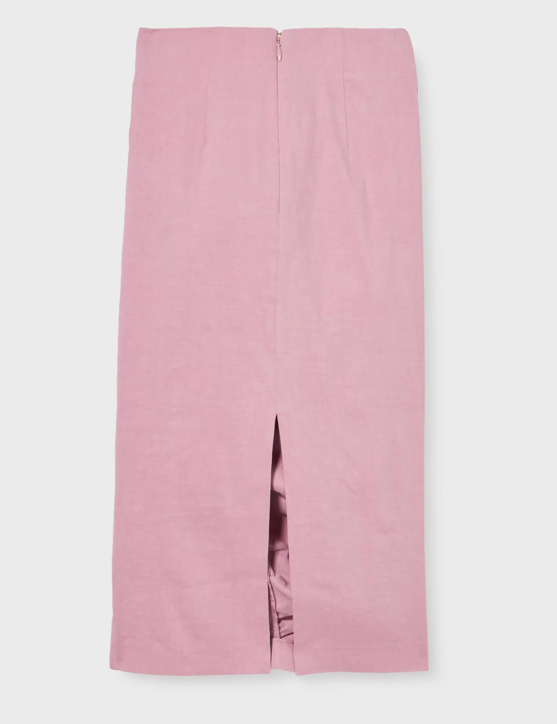 Pinko GRIFON Spódnica Len Stretch N98_dymu Orchid 32