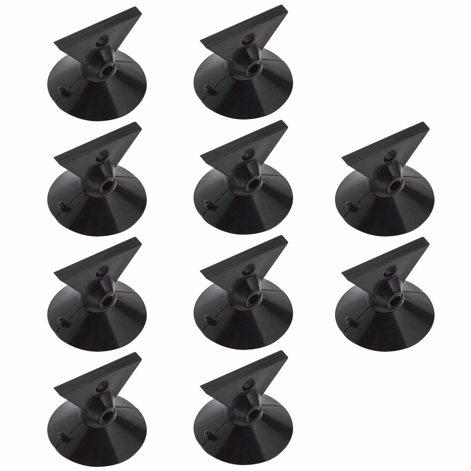 The Lord of the Tools 10 szt. czarne narzędzie do usuwania żarówki z przyssawką wymiana żarówki zmieniacz żarówki silne ssanie do halogenu LED GU10 MR16 PVC 30 mm