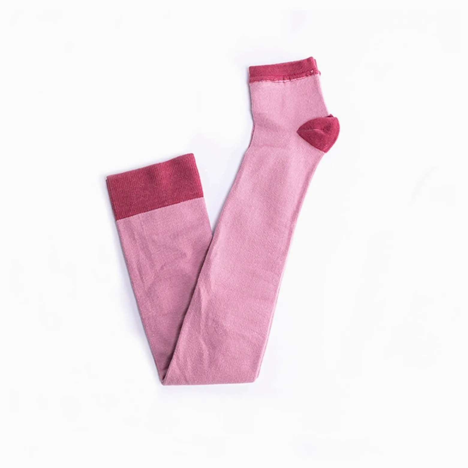 skarpety damskie Nienese Skarpetki Jogi Dla Kobiet Fitness Sportswear Udo Wysokiej Skarpetki Pończochy Średnia grubość Soft Comfy Sock Bawełna 3 Para pończochy damskie(D)