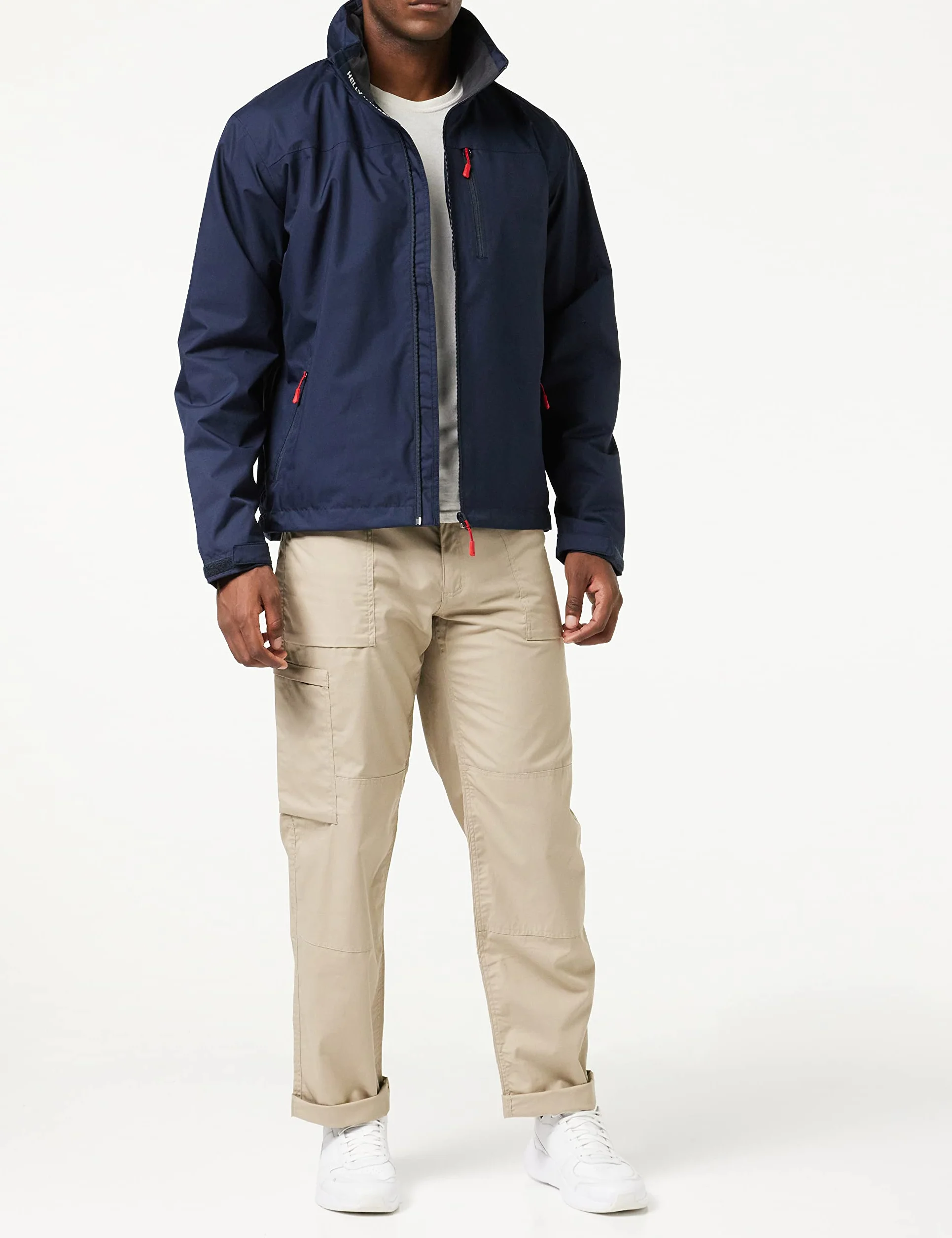 Helly-Hansen Mężczyźni Crew Hooded Midlayer Kurtka, Granatowy, XXL