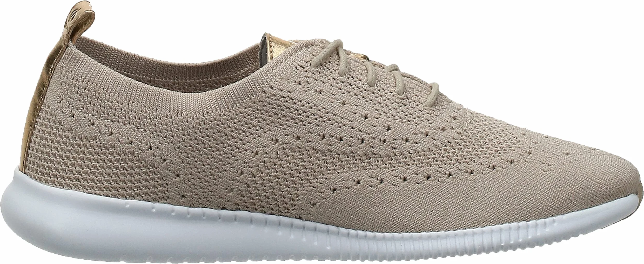 Cole Haan 2. Zerogrand Stitchlite Oxford, Wygląd dzianiny Rye biały, 39 EU