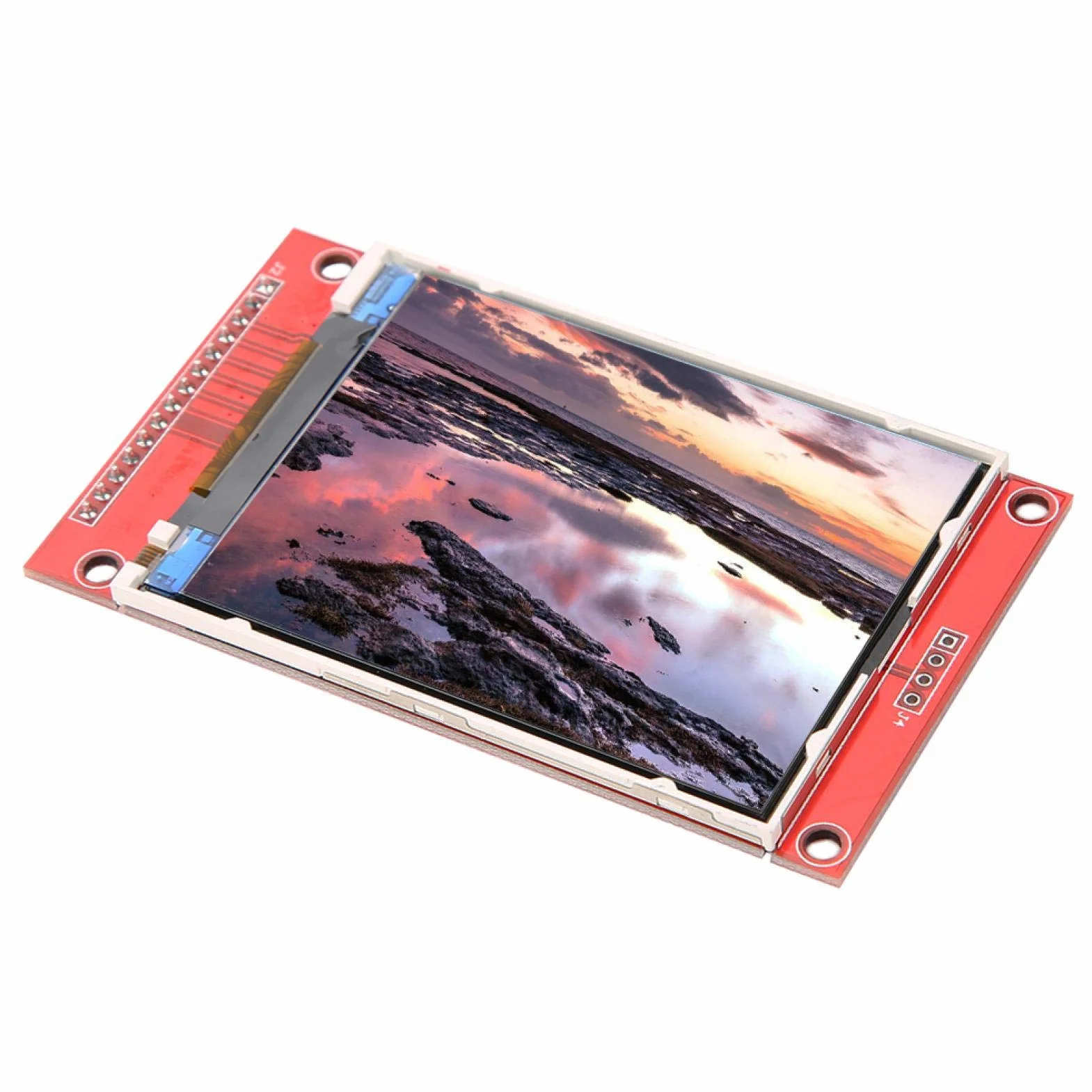 2,8 Zoll ILI9341 240x320 5 V / 3,3 V TFT SPI LCD-Anzeigemodul Serieller Anschluss LCD-Touchscreen-Modul Farbdisplay, Unterstützung 65K-Farbdisplay(mit Berührung)