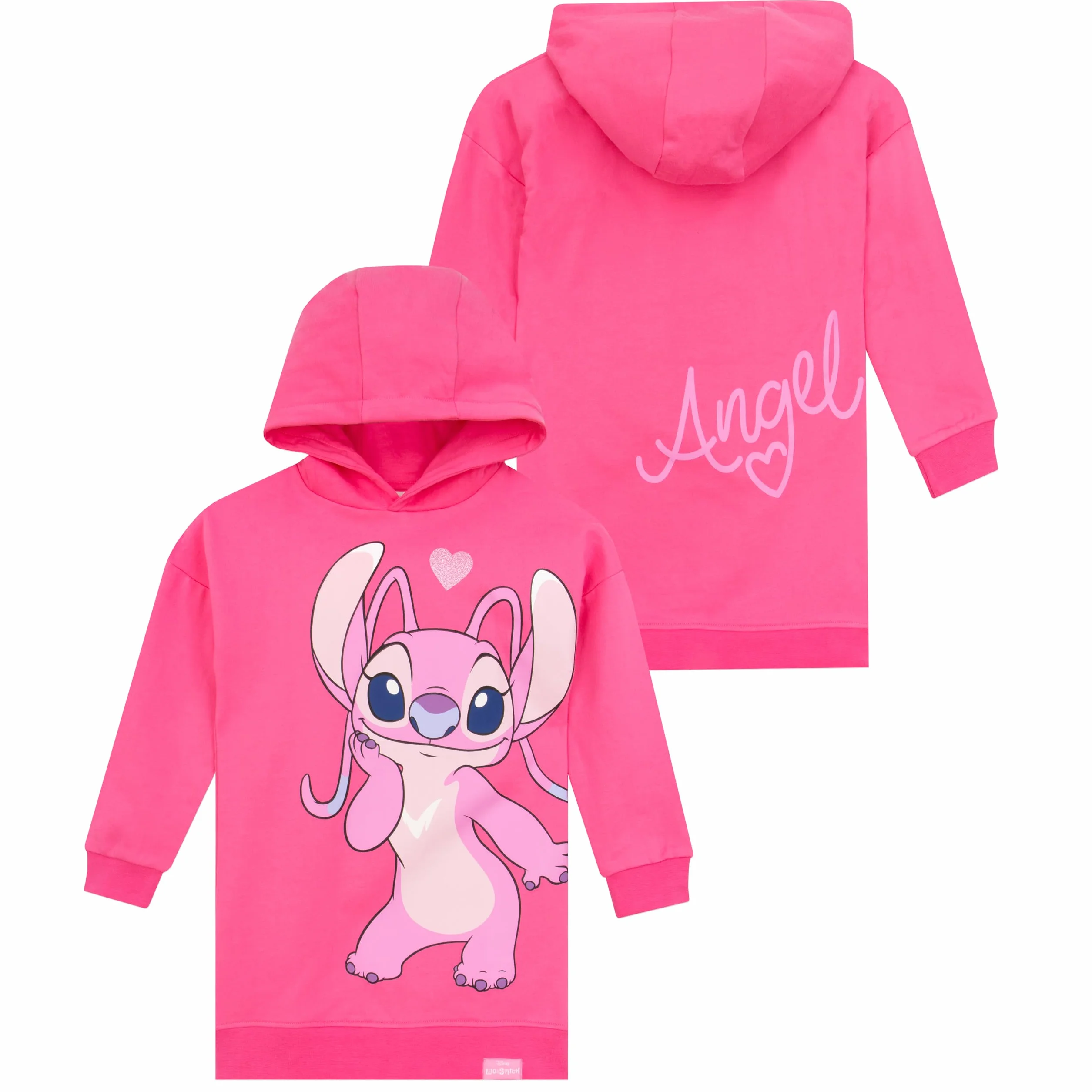 Bluza Disney Stitch Długa Dziewczęca Stitch i Angel Ubrania Dla Dziewczynek