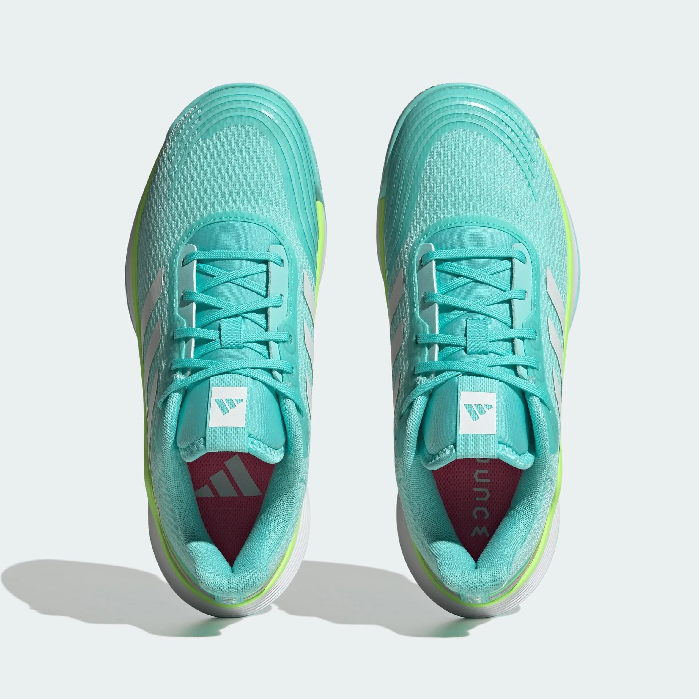 adidas Kobiety Novaflight Volleyball Shoes Flash Aqua Cloud White Lucid Lemon 41 1/3 EU