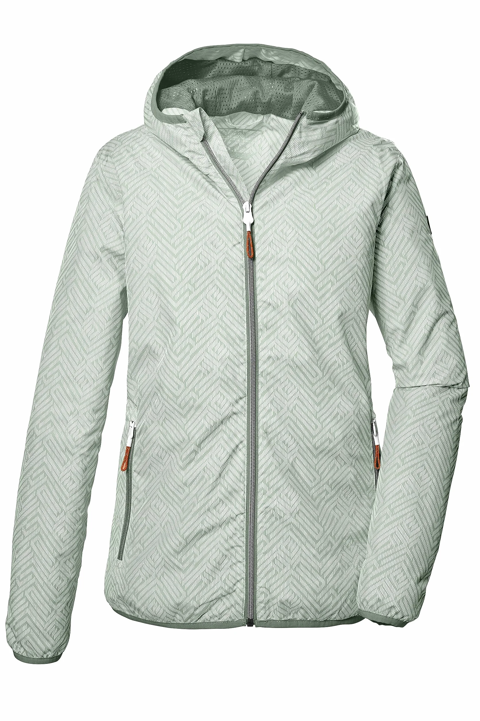 Killtec Funkcjonalna kurtka z kapturem, łatwa do spakowania kurtka outdoorowa Women´s Kos 69 Wmn Jckt