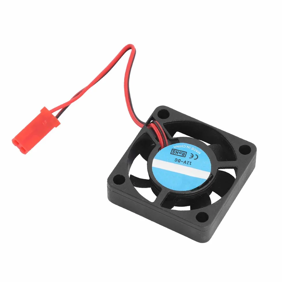 Wentylator drukarki 3D, 30x30x7mm 3007 12V Mini wentylator DC chłodnica, PH2.0 2Pin 12V silnik Mini bezszczotkowy wentylator chłodnicy do akcesoriów do drukarek 3D