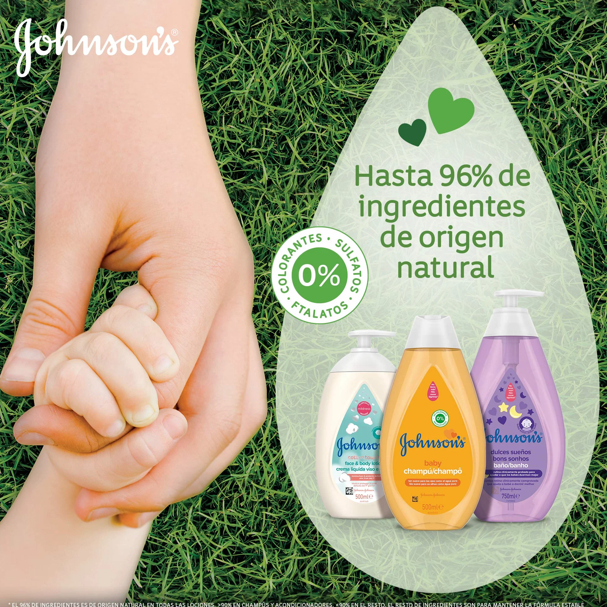 Johnson's Baby Odżywka, 3 sztuki w opakowaniu