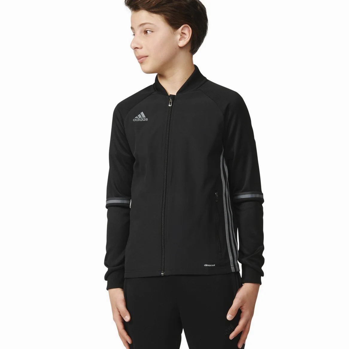 adidas Youth Condivo 16 szkolenia czarna kurtka