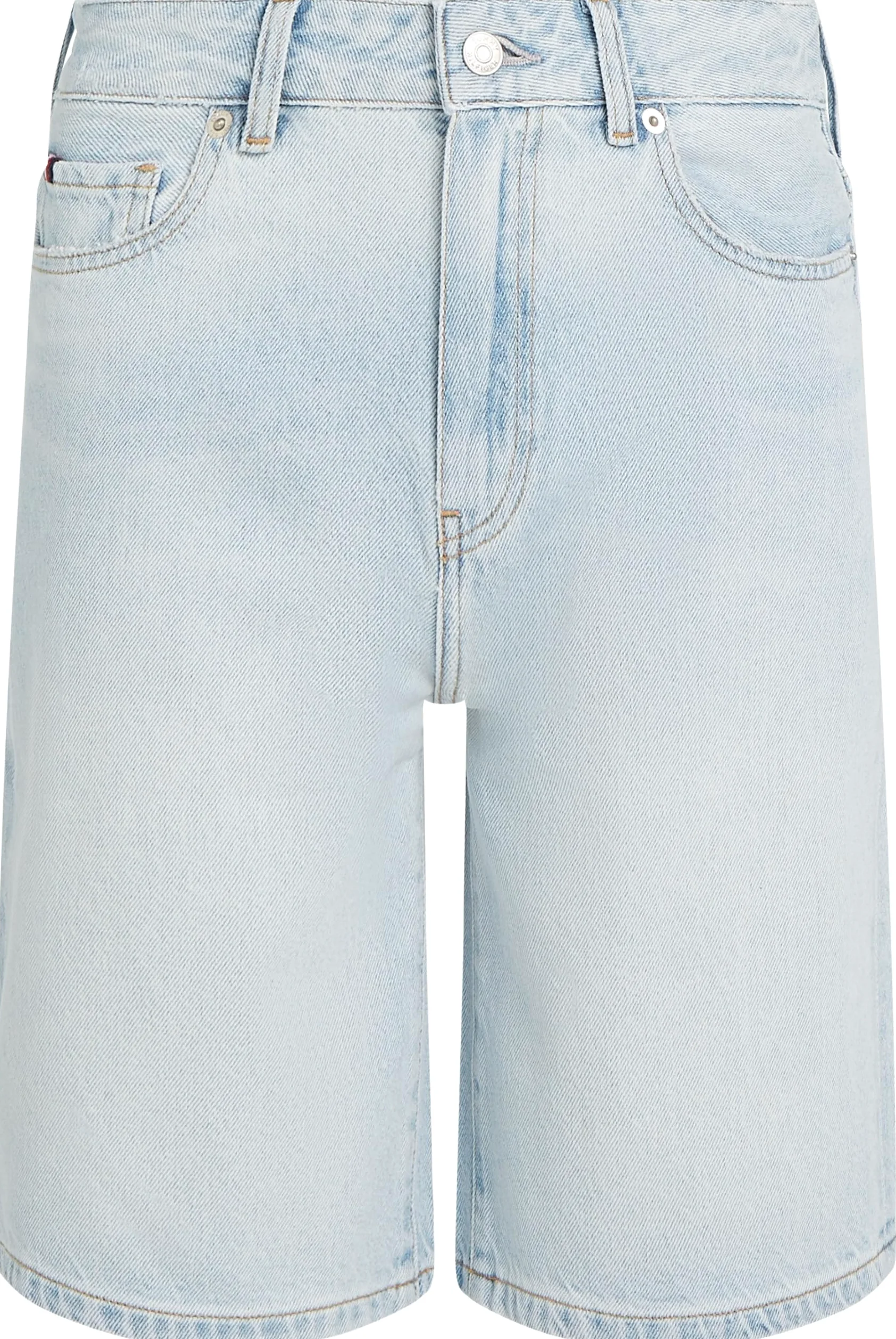 TOMMY HILFIGER Dnm Bermuda Short Hw Sky Ww0ww44388 - DNM BERMUDA SHORT HW SKY WW0WW44388 Kobiety