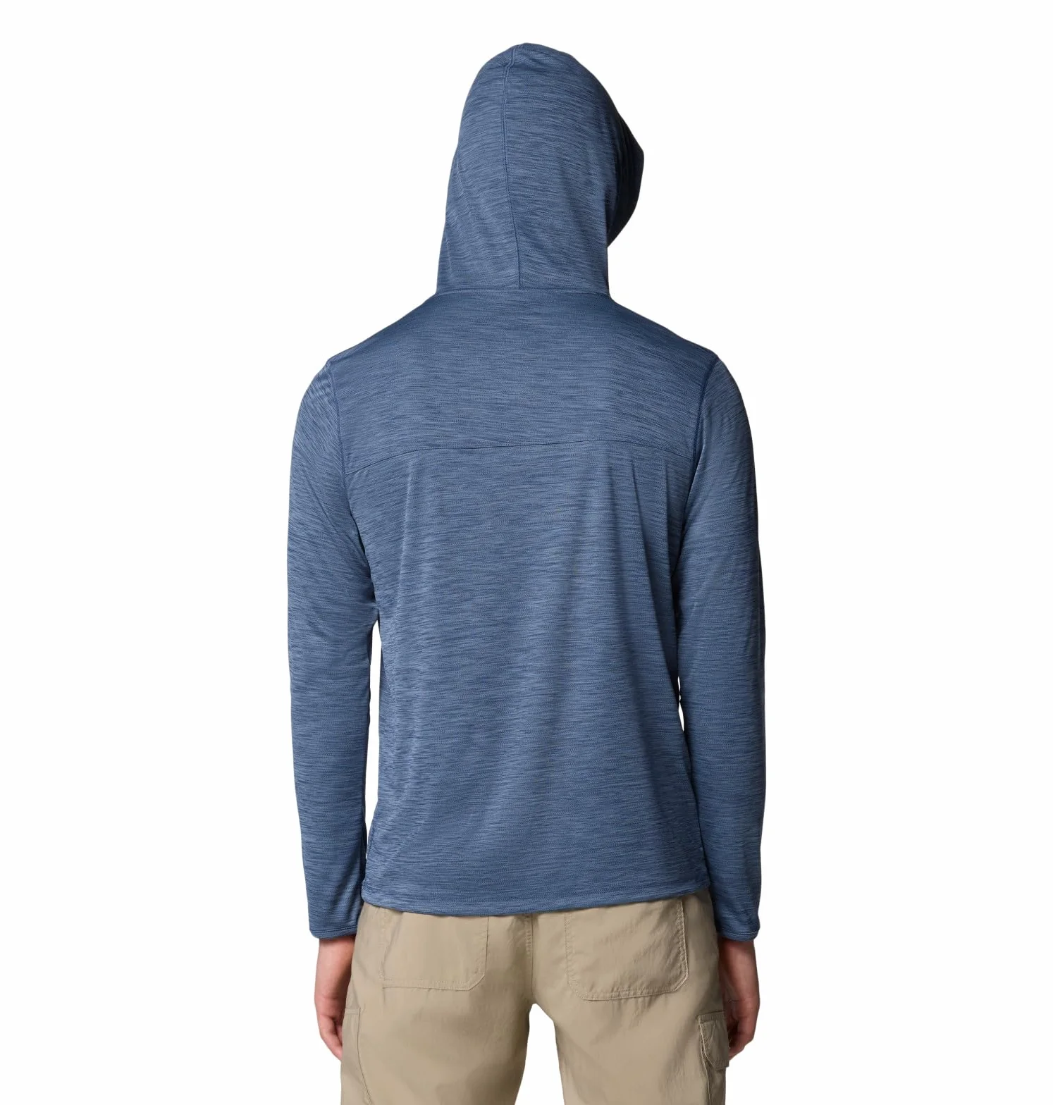Columbia Men's Sage Peak Knit Hoodie, Dark Mountain Heather, Medium