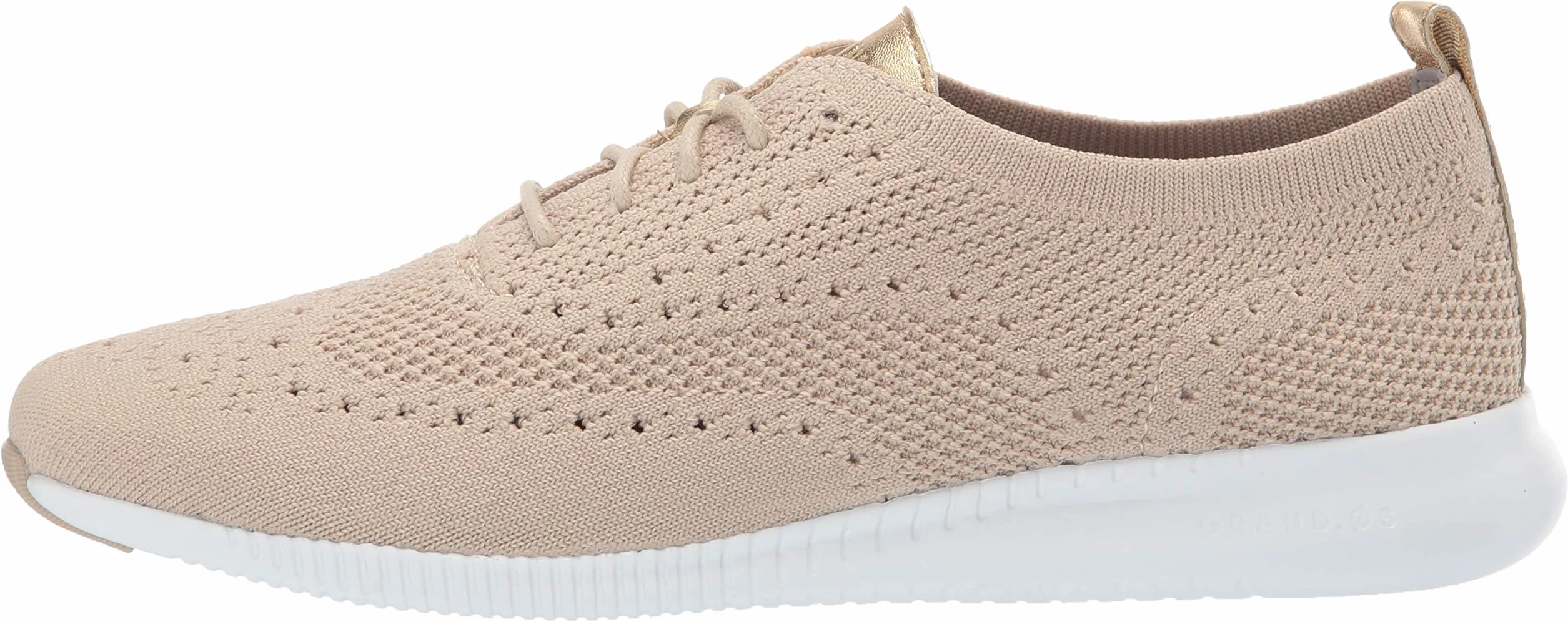 Cole Haan 2. Zerogrand Stitchlite Oxford, Wygląd dzianiny Rye biały, 39 EU