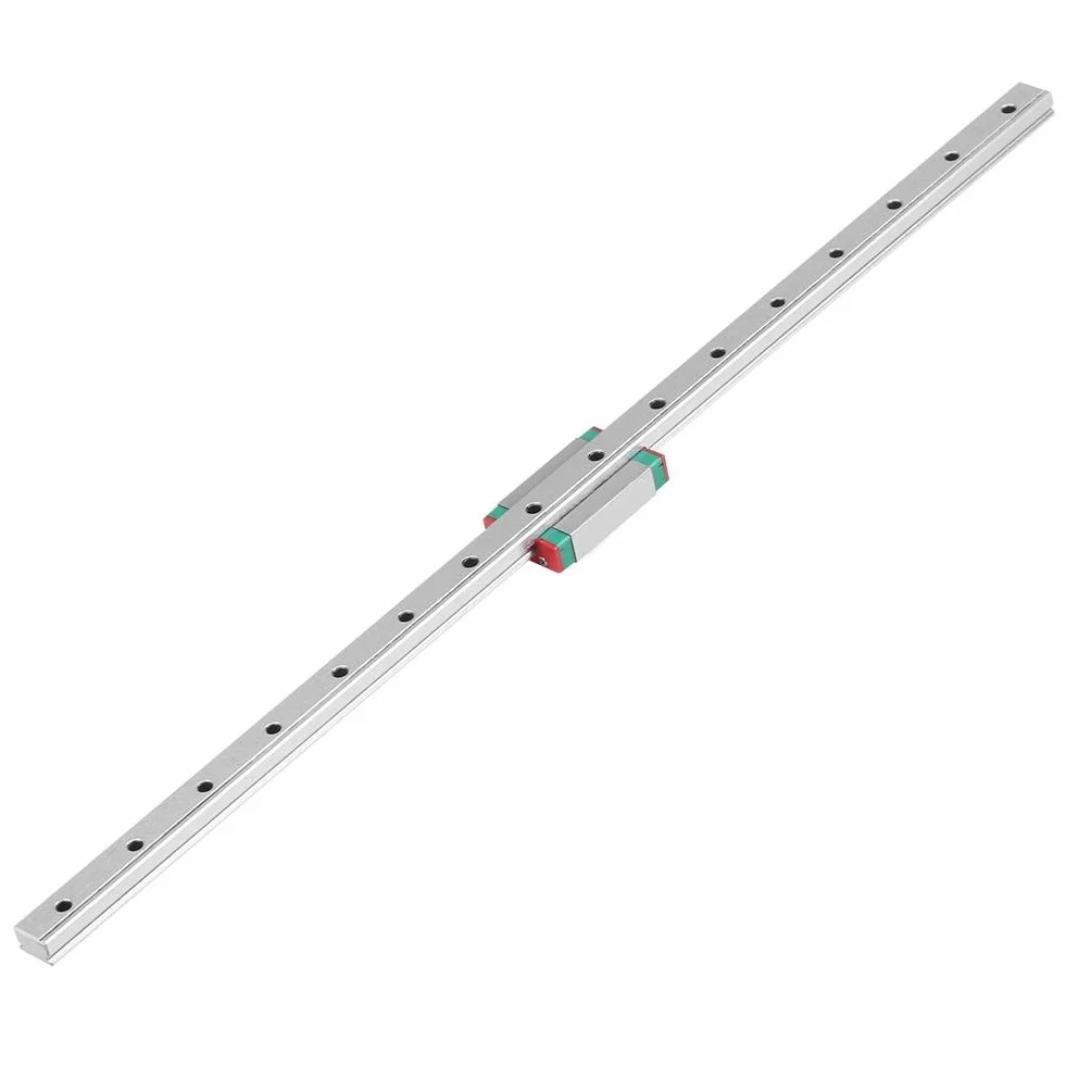 Mini prowadnica liniowa MGN12H, łożysko liniowe prowadzące 400 mm z blokiem wózków liniowych MGN12H blok liniowy do drukarki 3D CNC DIY (400 mm)