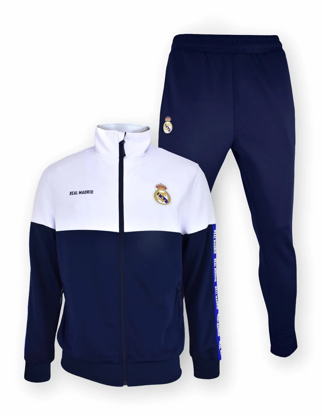 Dres Real Madrid Dla Dzieci - Rozmiar 140 - Sezon 2024/2025 - Chłopcy i Dziewczęta - Dres Piłkarski