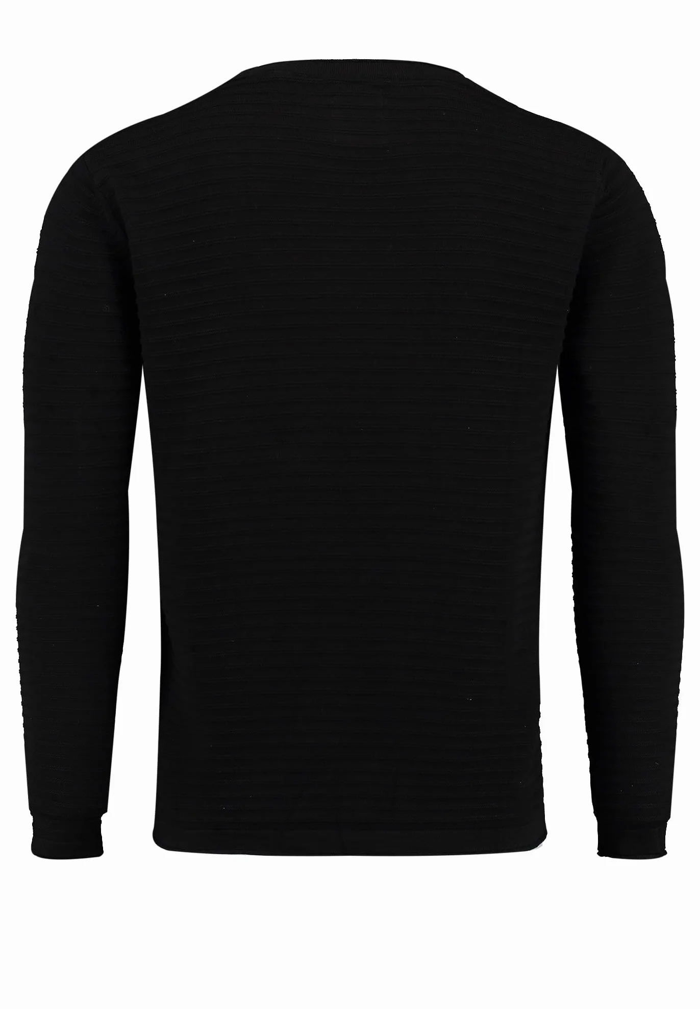 KEYLARGO Klmanuel okrągły sweter męski, Black (1100), XXL