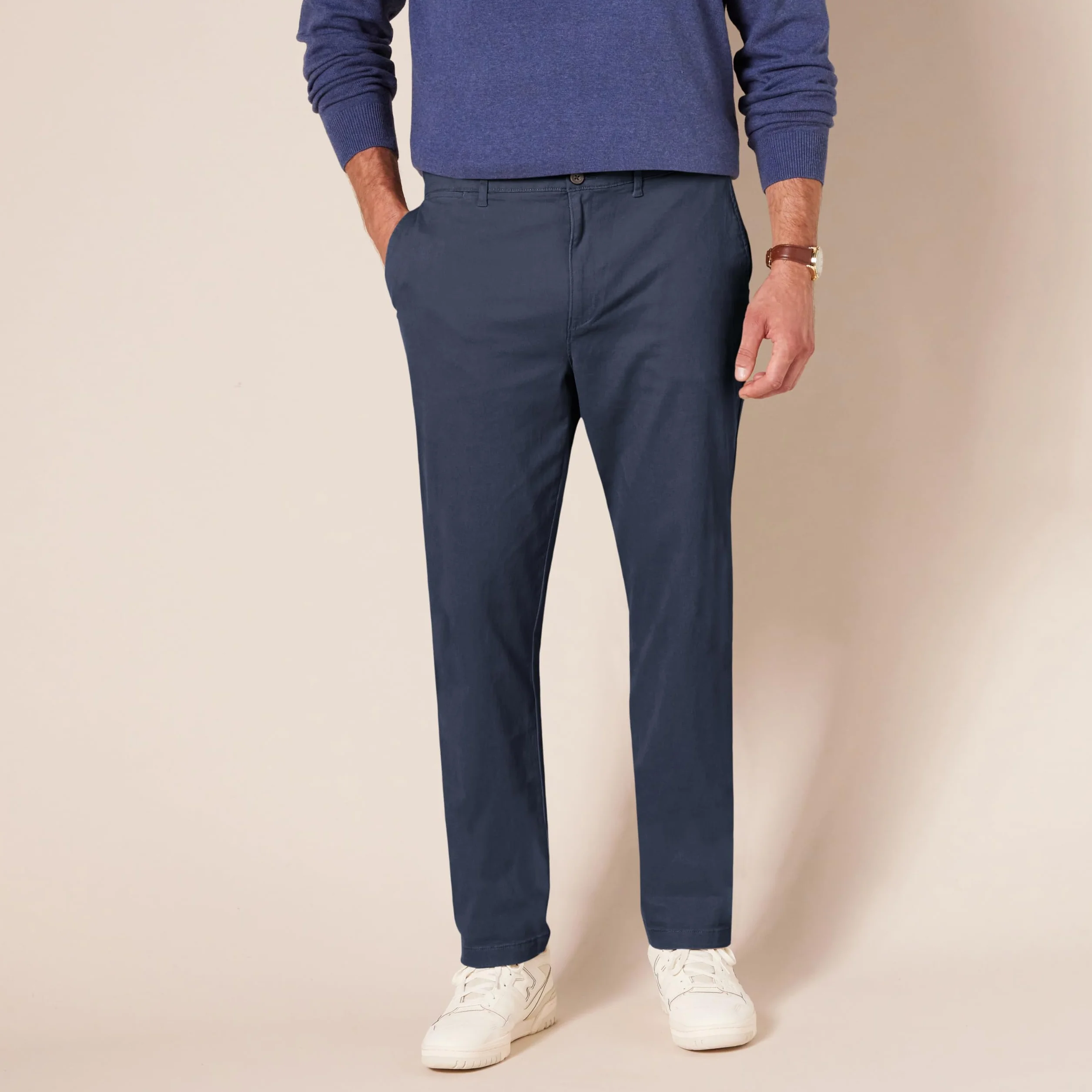 Amazon Essentials Mężczyźni Spodnie chinosy ze stretchem slim fit
