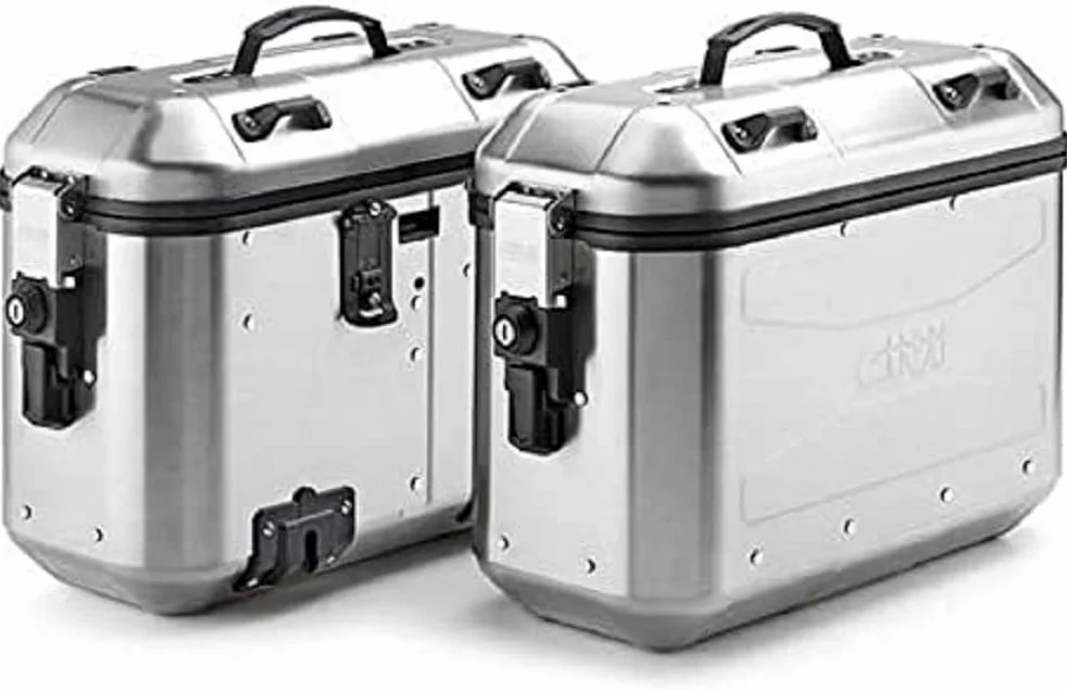 Givi Trekker 36 Dolomiti zestaw walizek aluminiowych Monokey, czarny