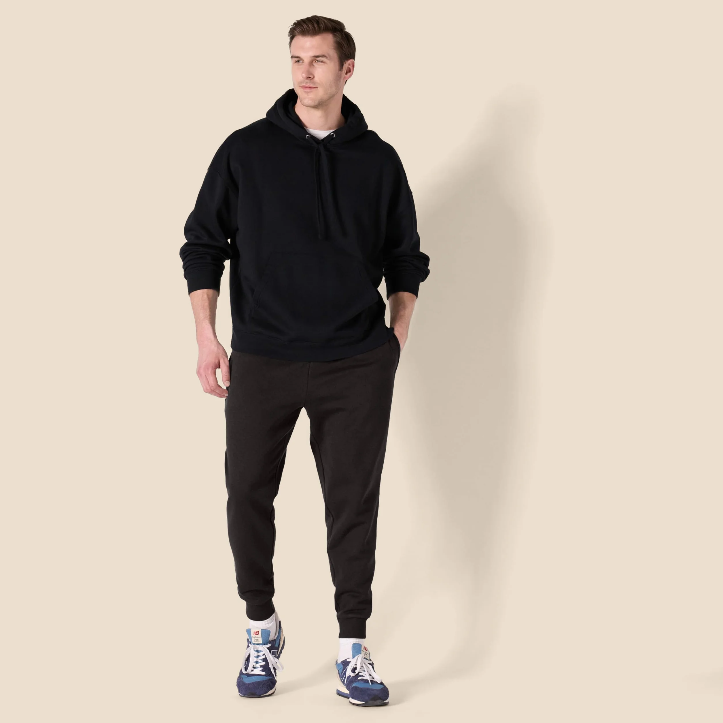 Amazon Essentials Mężczyźni Polarowe spodnie joggery