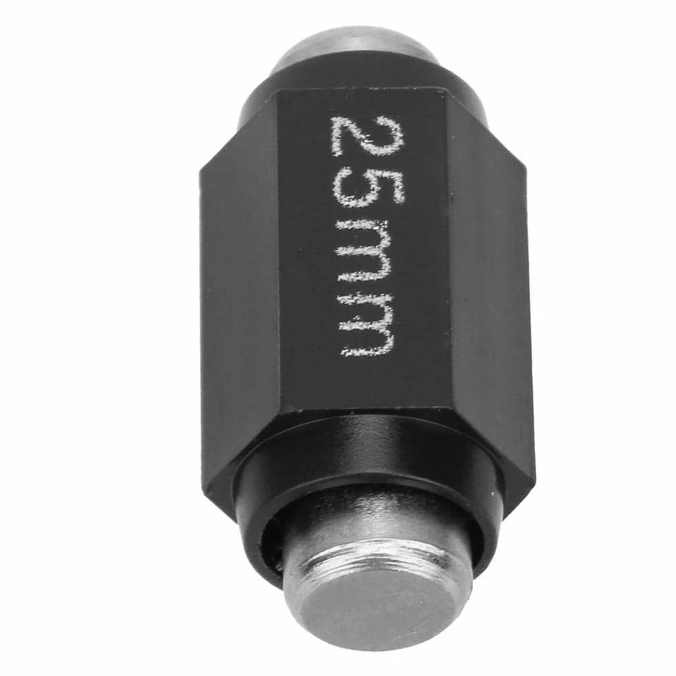 Zewnętrzny blok kalibracyjny mikrometru, pręt ze stali nierdzewnej 25 mm, 50 mm, 75 mm, 100 mm do kalibracji mikrometrów. (25 mm)
