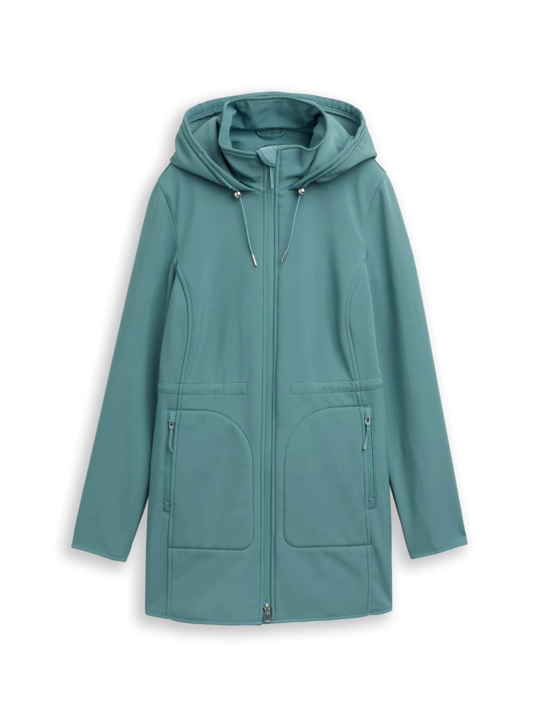 TOM TAILOR Płaszcz damski 1049349, 10697-Sea Pine Green, XL, 10697 - Sea Pine Green, XL