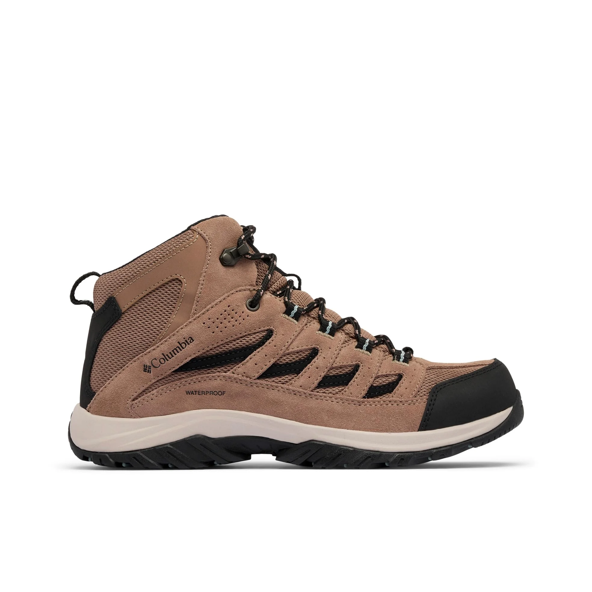 Columbia Męskie wodoodporne buty trekkingowe Crestwood Mid, Ziele angielskie kruszony niebieski, 43.5 EU