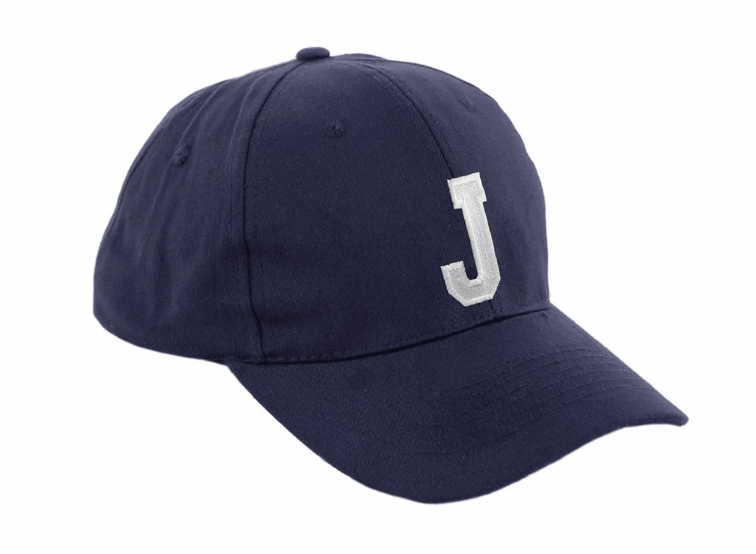 morefaz New Czapka z daszkiem morskim chłopiec dziewczynka dzieci czapka unisex A-Z alfabet (J)