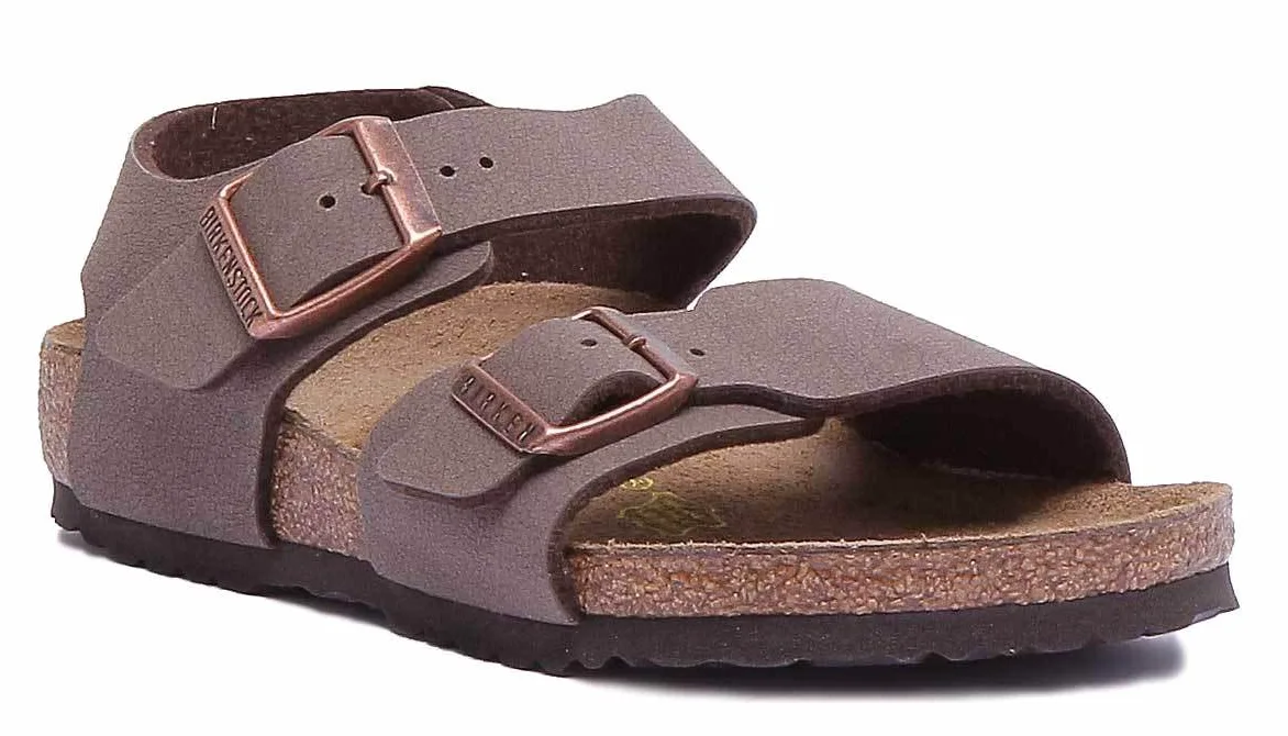 Birkenstock Kids New York BF-NUBUK chodaki dziecięce uniseks