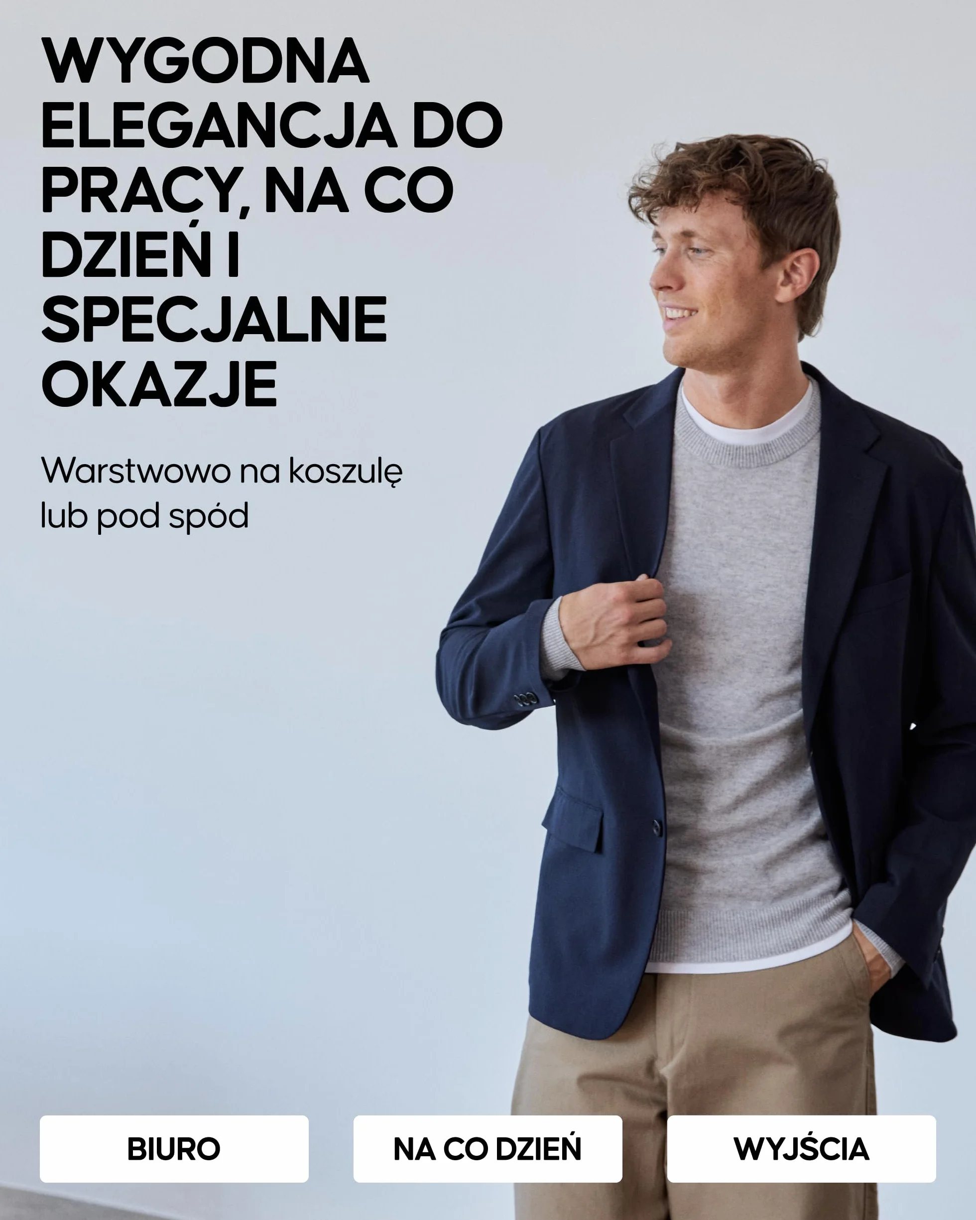 DANISH ENDURANCE Sweter z Wełny Merino z Domieszką Kaszmiru dla Mężczyzn