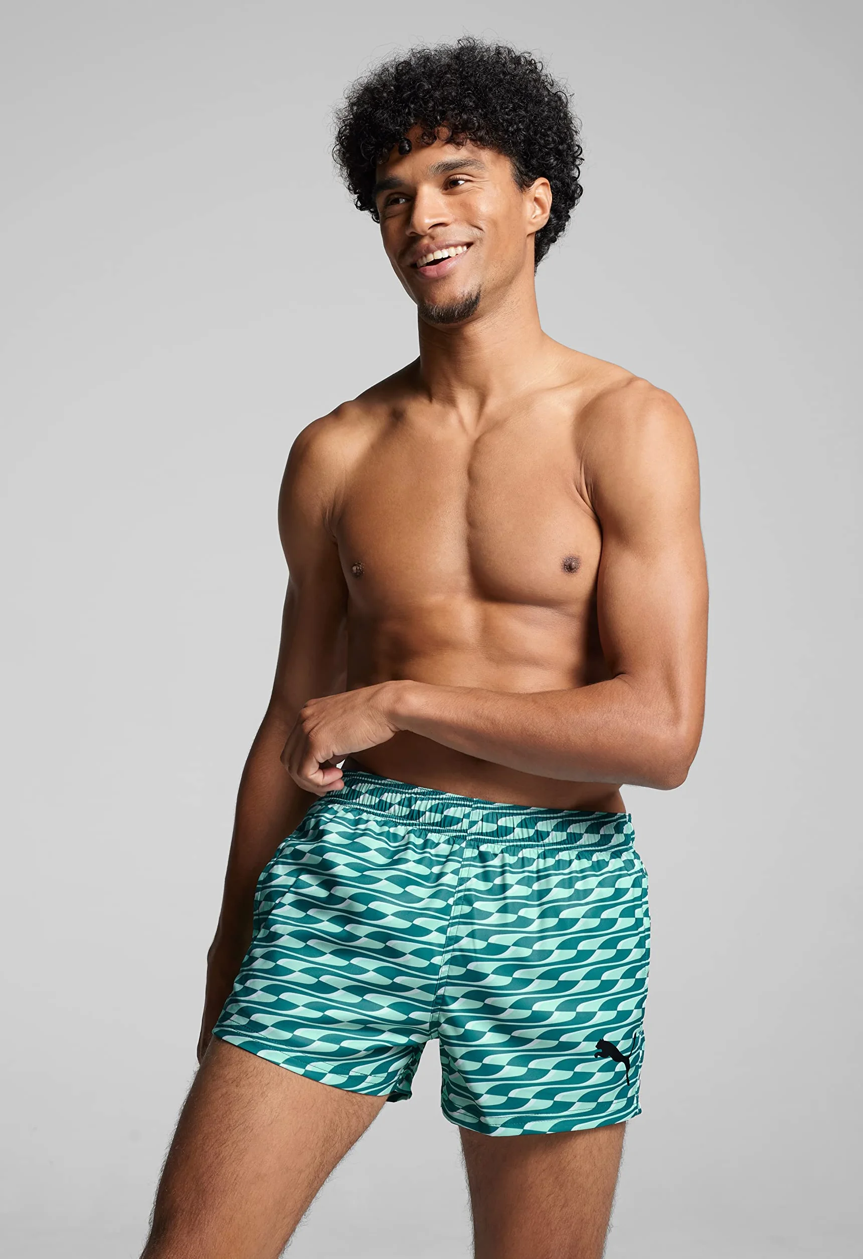Puma Szorty męskie, Teal Mint Combo, L