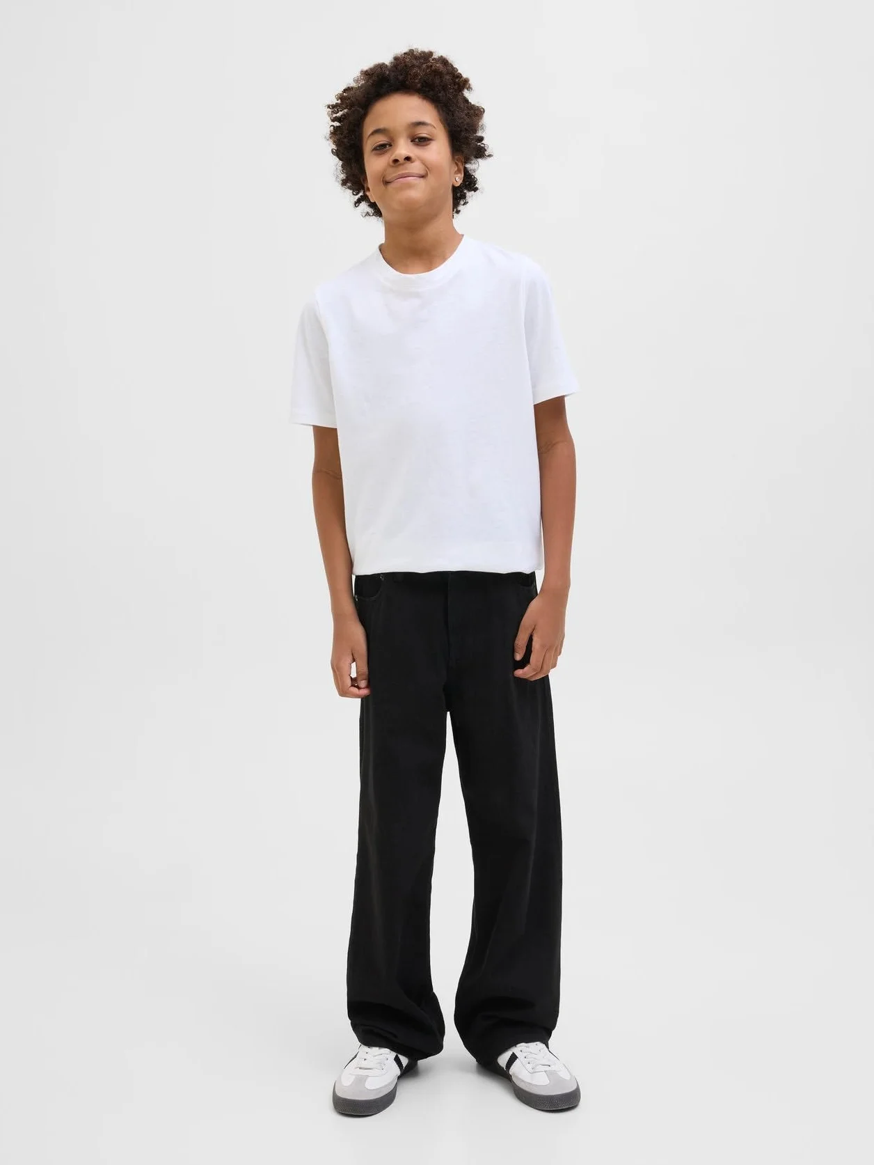 JACK & JONES Jjialex Jjoriginal Sq 740 Noos Jnr - Dżins Chłopcy