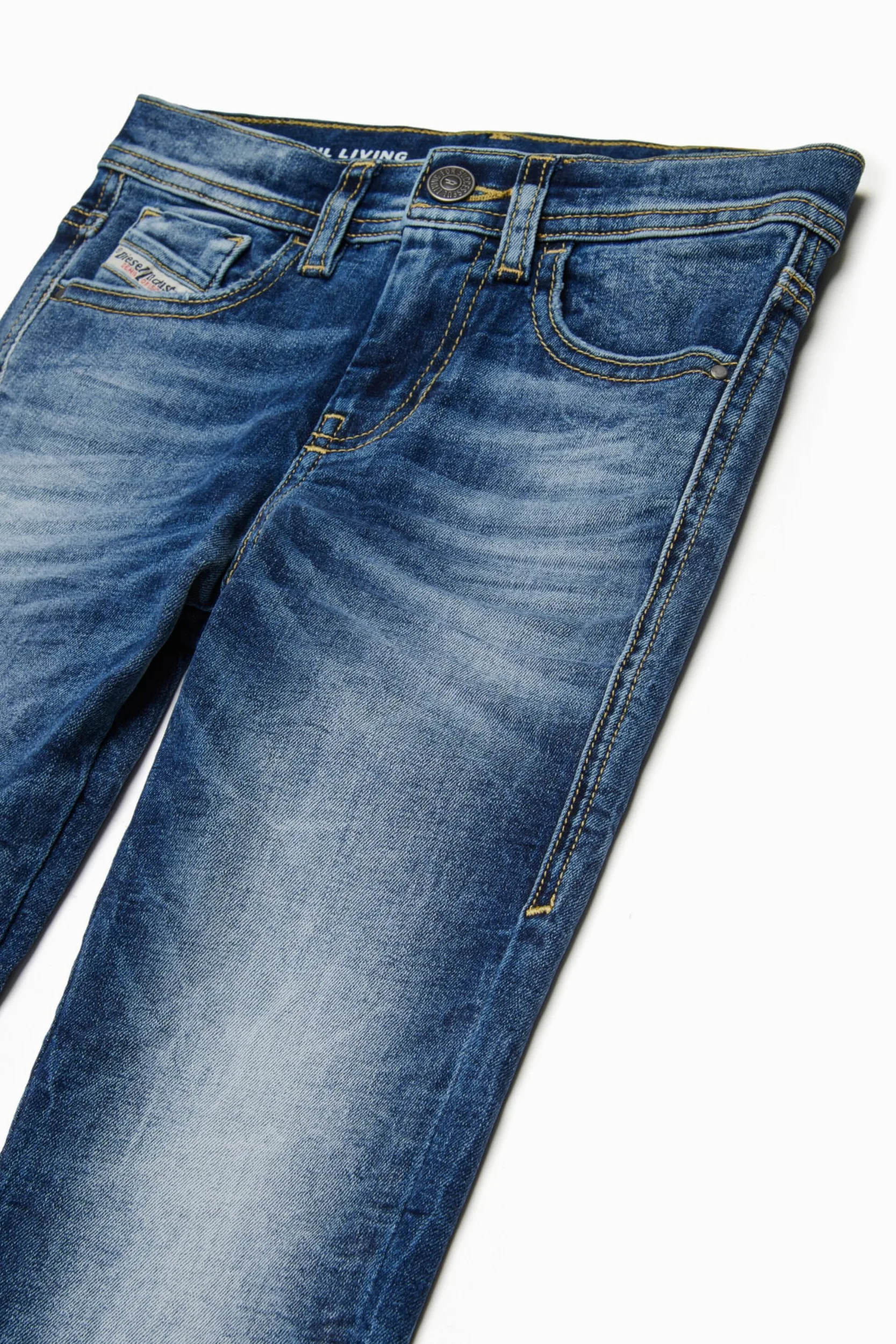 Diesel Medium Blue Regular Jeans - 2010 - Dżins Chłopcy