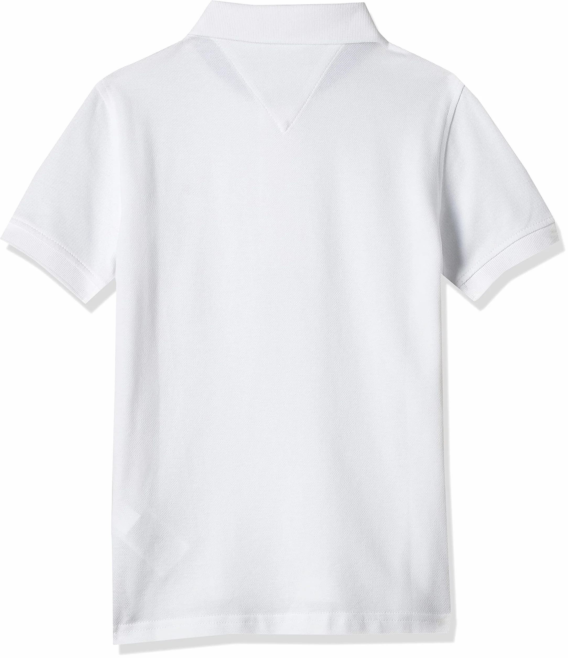 Tommy Hilfiger Chłopcy Koszulka Polo, Biała (Bright White 123), 116