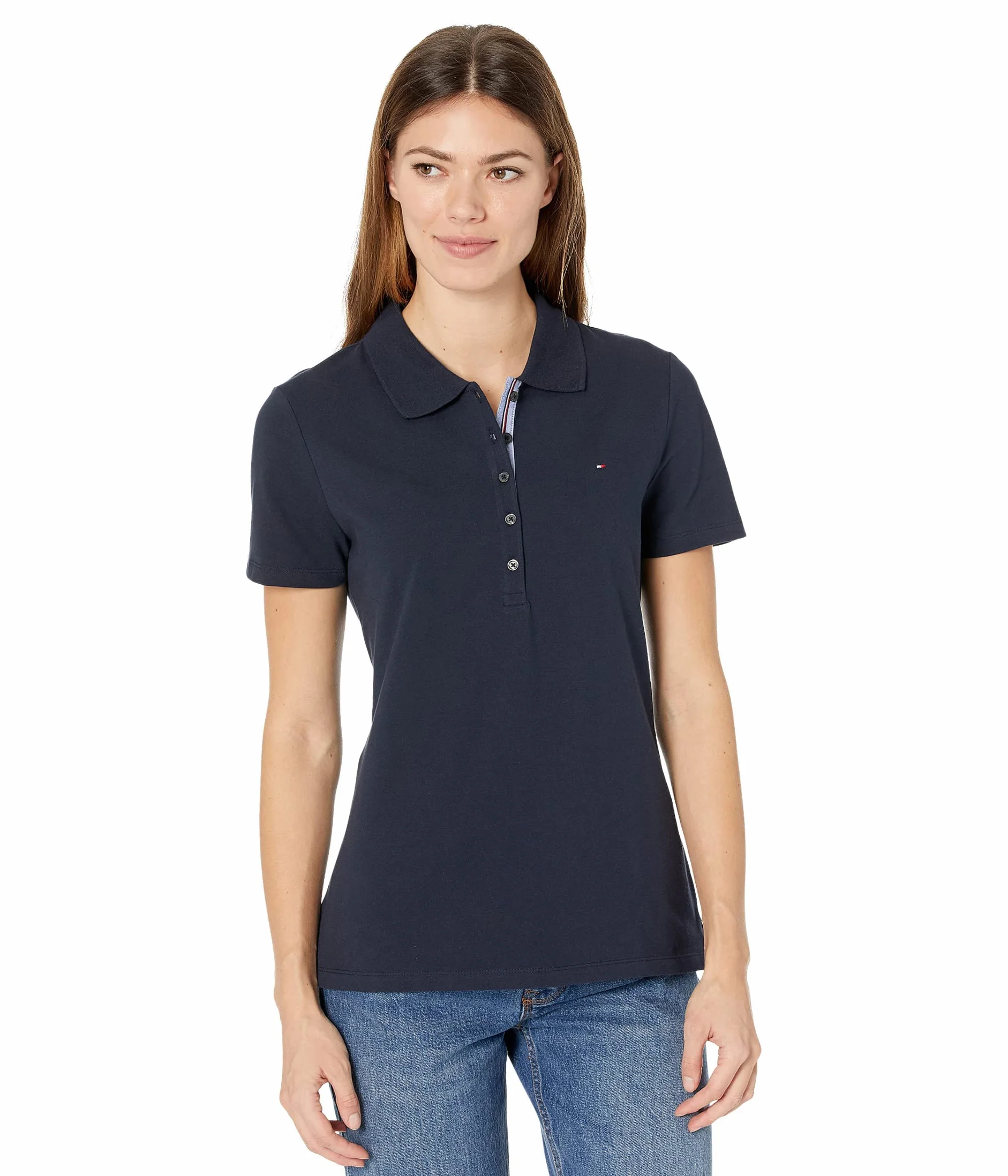Tommy Hilfiger Klasyczny damski, granatowy, XL