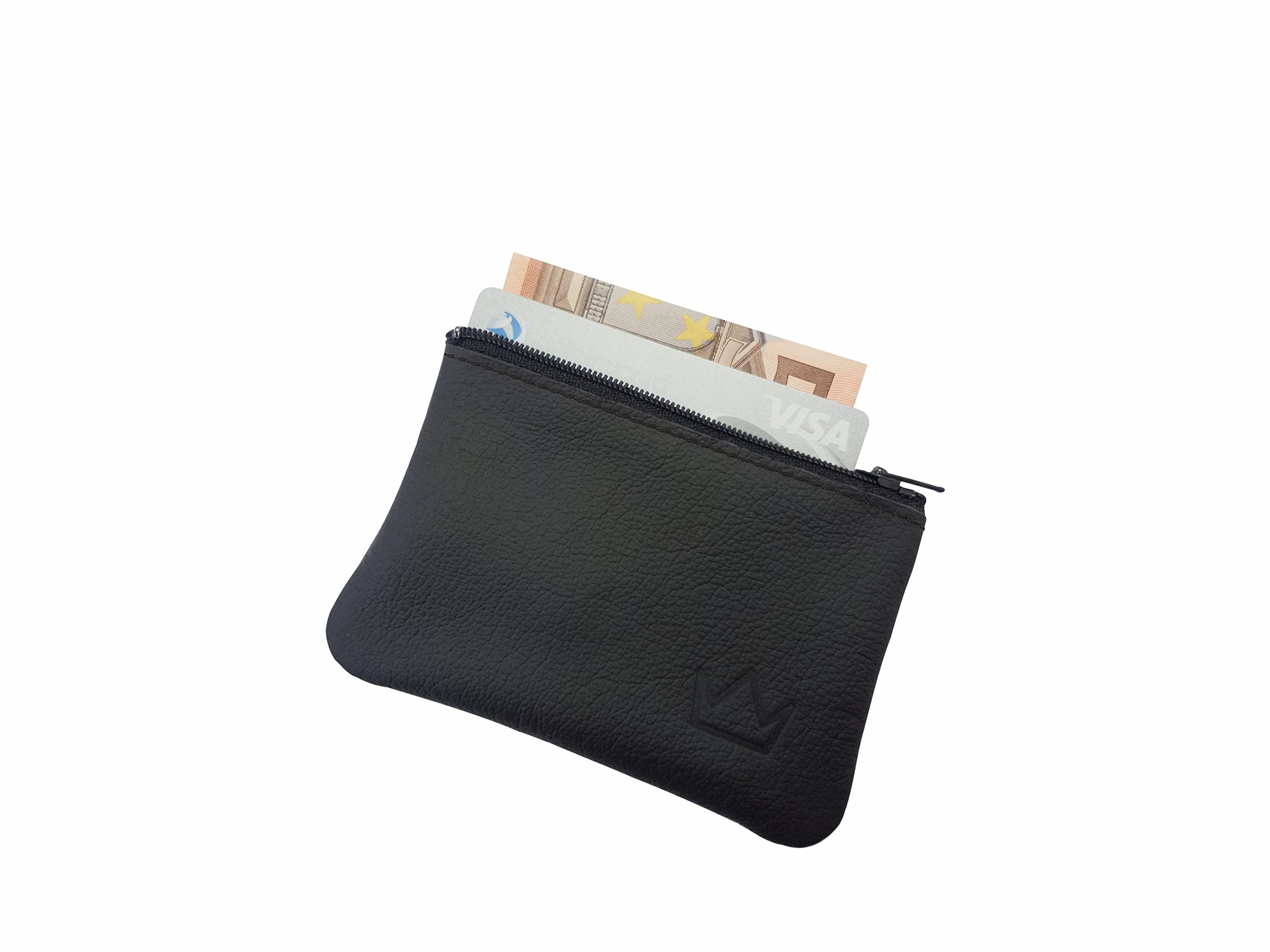 Lederprinz Etui na klucze z prawdziwej skóry Skóra Nappa 10.5 x 1 x 7 cm