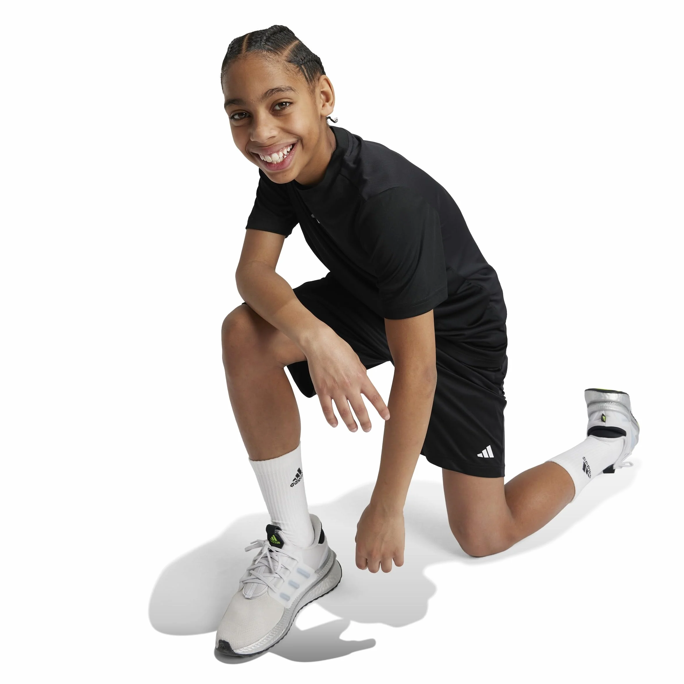 adidas Train Essentials Logo Regular Fit Short Junior - slipy Uniseks - dzieci