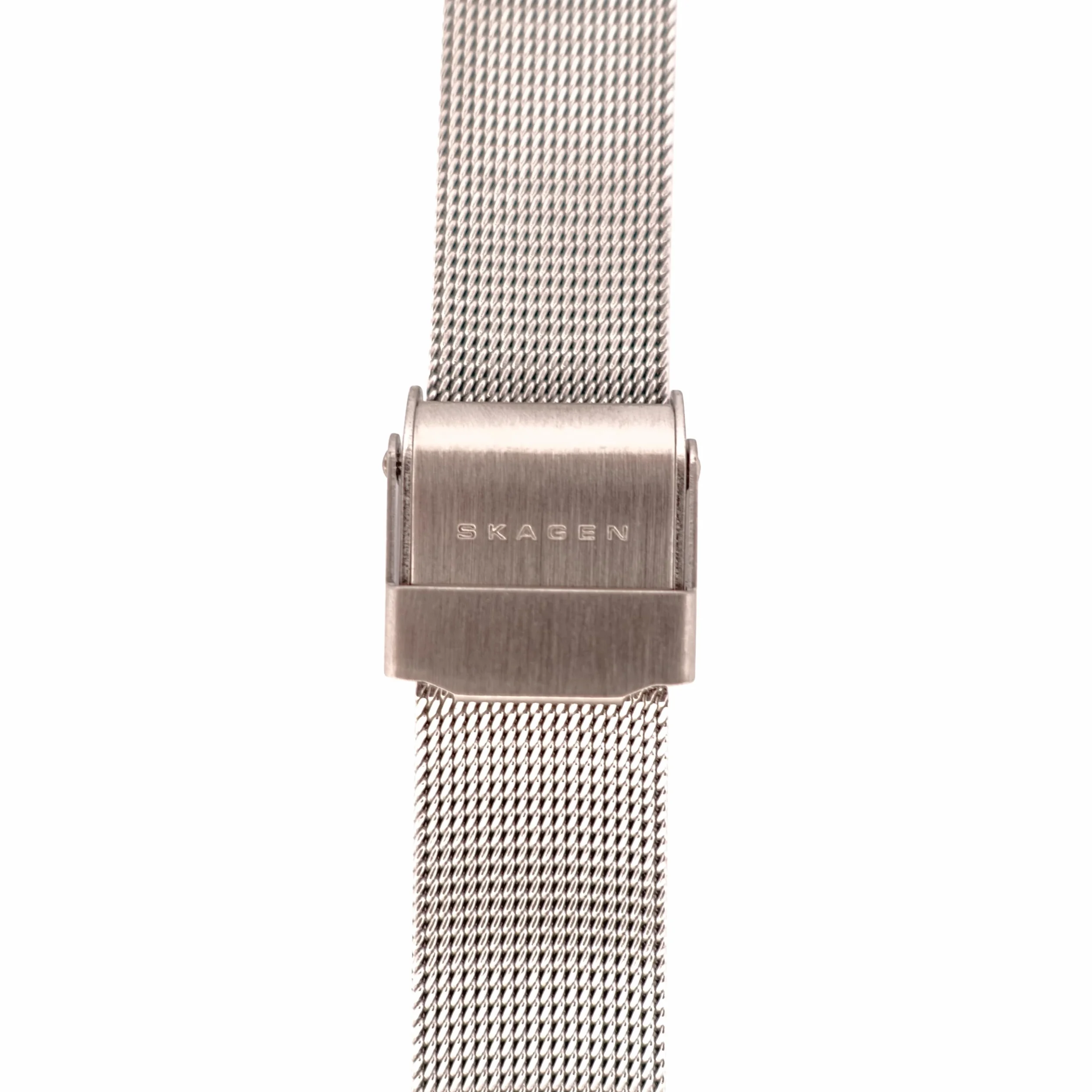 Skagen Damski pasek do zegarka 14 mm srebrna stal nierdzewna 358SGSCD
