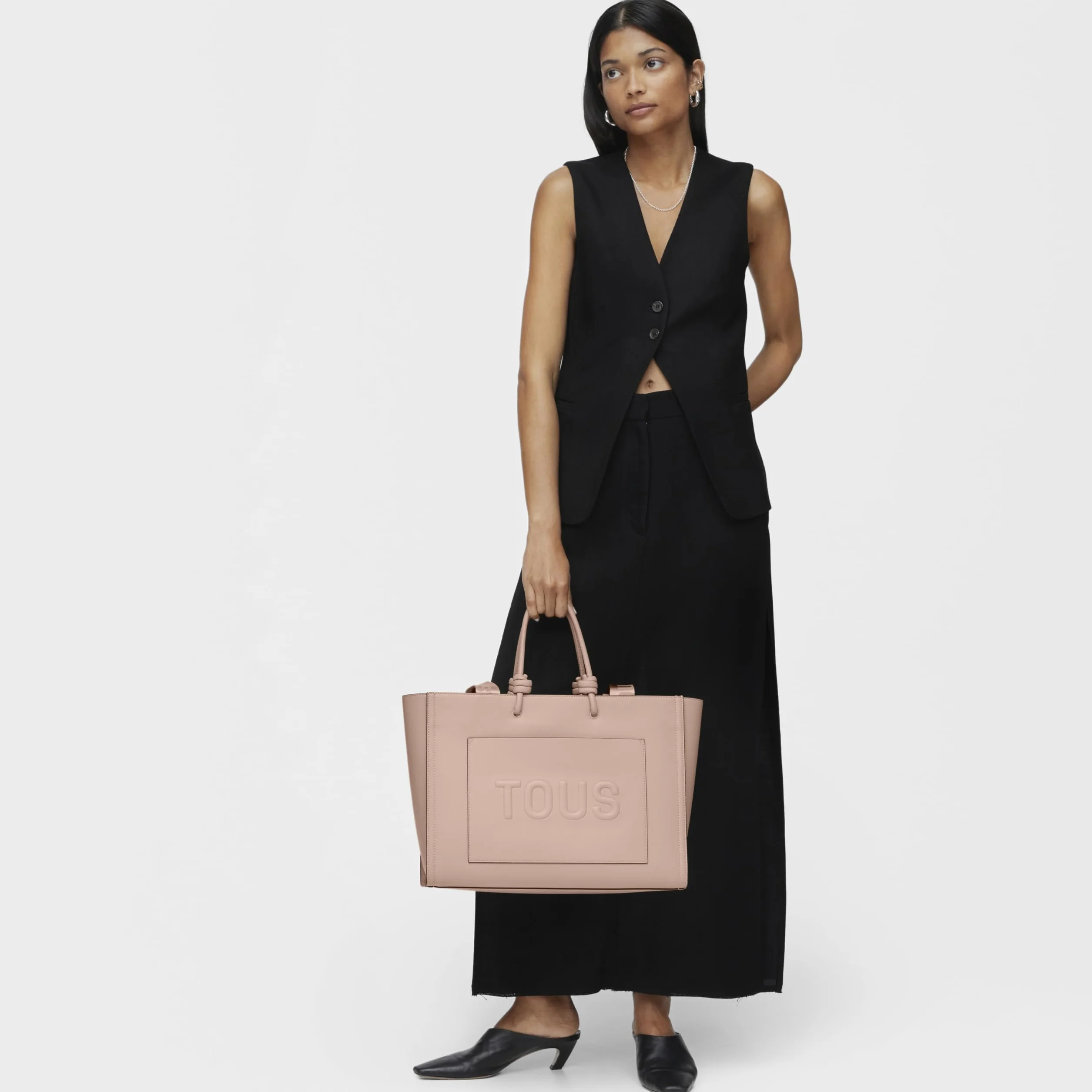 TOUS Damski Grande Topo Shopper Amaya Krecik New 395910104-012, wielokolorowy, wielokolorowa, jeden rozmiar