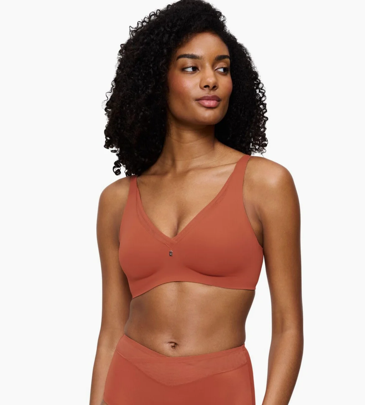 Triumph - True Shape Sensation T N01 - biustonosz minimalizujący bez fiszbin, Desert Sunset, 85E
