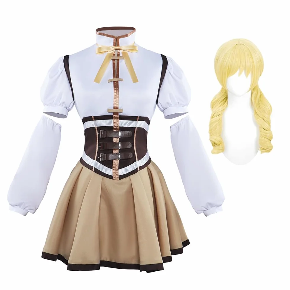 Akemi Homura kostium cosplay, anime, cosplay, pełny zestaw, przebranie na Halloween, karnawał, imprezę, strój dla kobiet