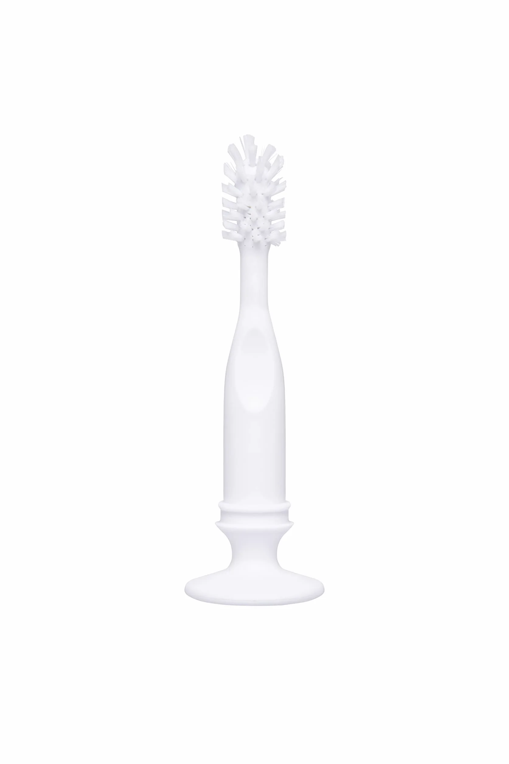 Ubbi Baby Bottle Brush Set Brush Bottle Brush and Sutki, Baby Cleaning Essentials, szary