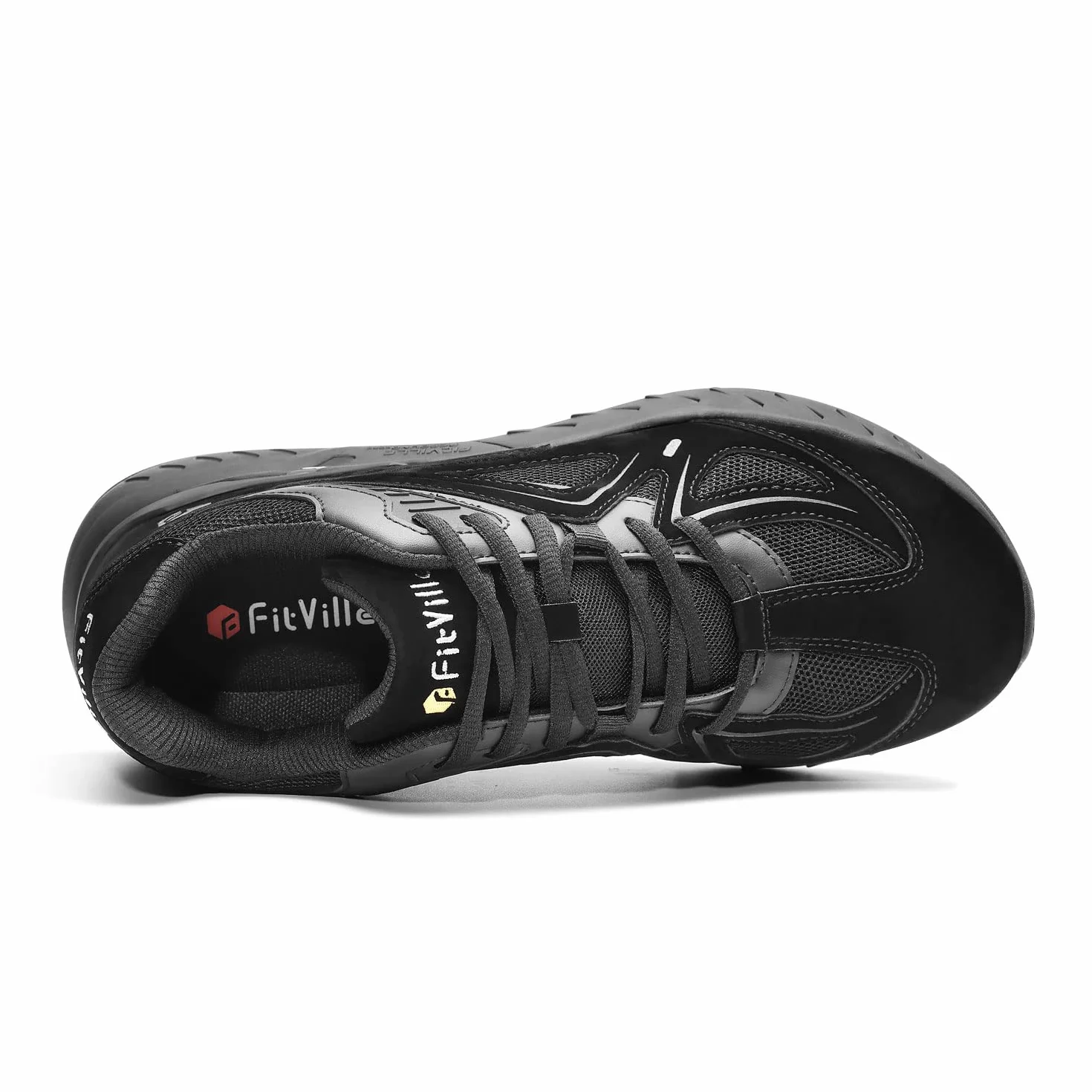 Fitville Damskie Buty Do Biegania Bardzo Szerokie Buty Do Chodzenia Buty Treningowe Szerokie Buty Sportowe Buty Fitness Buty Trampki Buty Na Zapalenie Powięzi Podeszwy