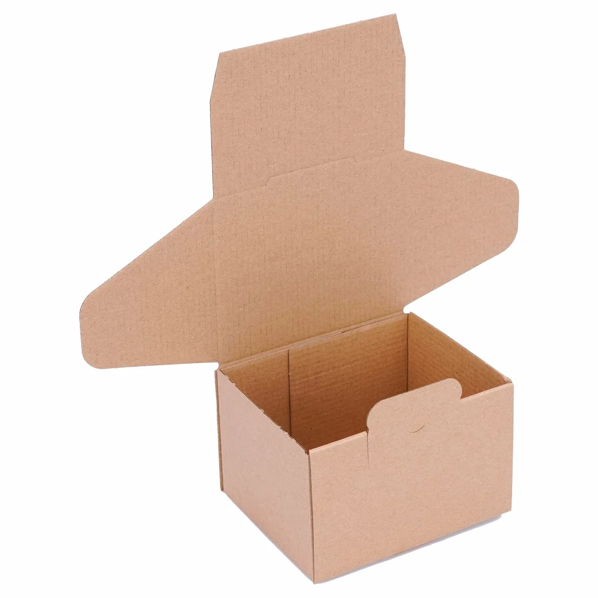 verpacking Kartony składane 120 x 100 x 80 mm brązowe (wymiary zewnętrzne 125 x 105 x 85 mm) WP 10 karton wysyłkowy karton DHL Hermes DPD GLS opakowanie (100 sztuk)