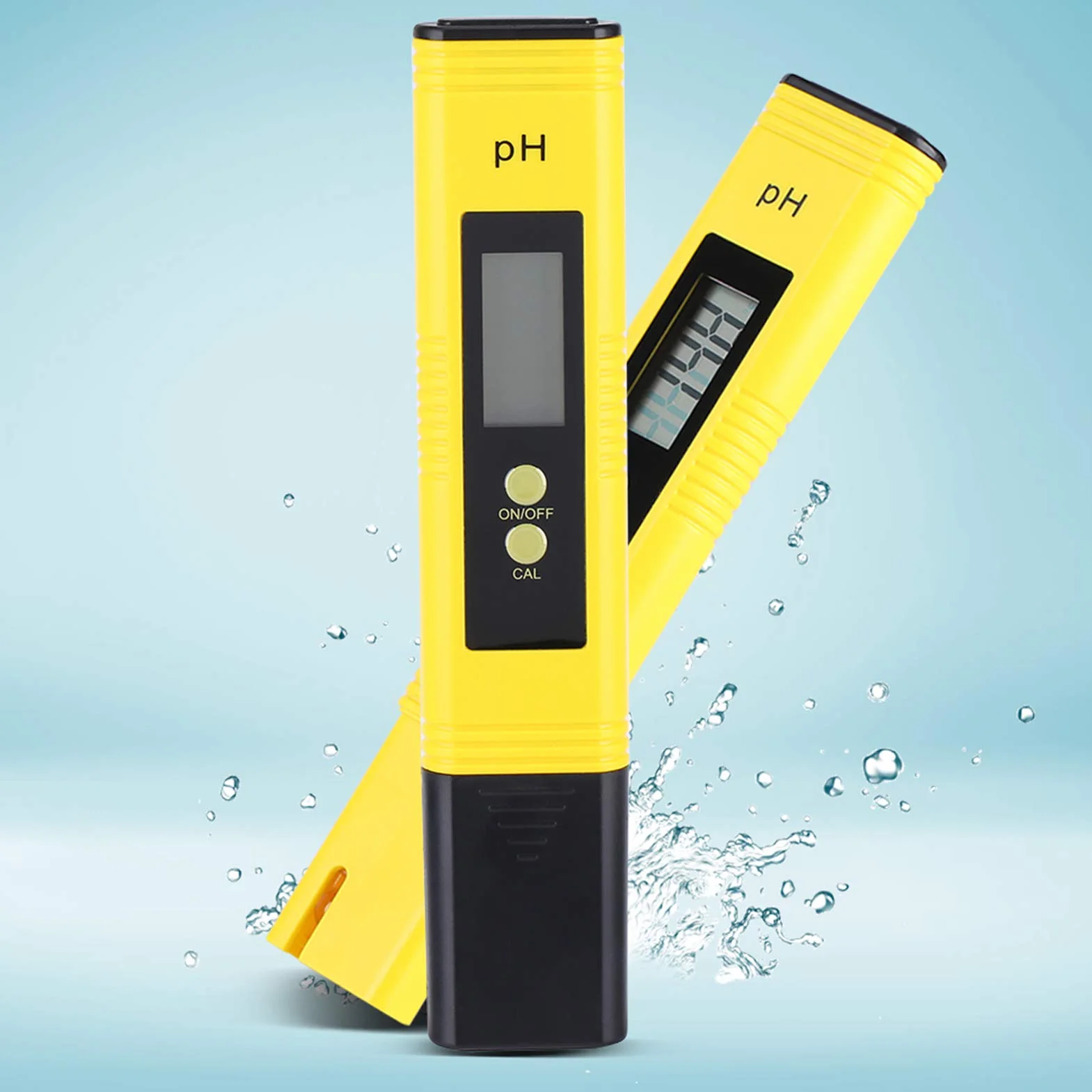 MAGT Cyfrowy miernik ph, LCD tester 0,01 rozdzielczość 0-14,00 zakres pomiaru woda, automatyczna kalibracja do akwarium, basenów, wody pitnej