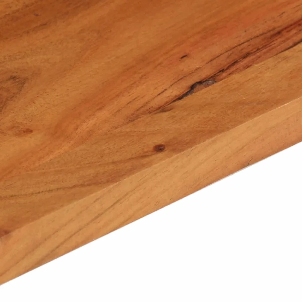 vidaXL Prostokątny blat z litego drewna akacjowego 120x60x2,5 cm - powierzchnia stołu kawowego