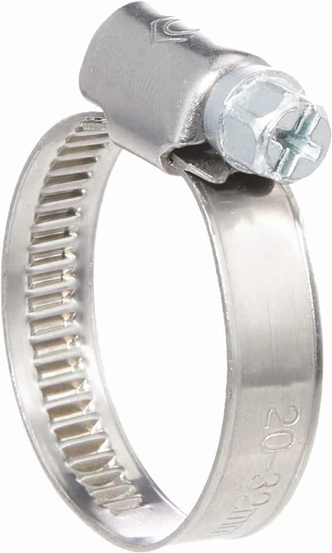 Cornat T308303 obejma do węża - Ø 20-32 mm rozpiętość - szerokość paska 9 mm - 2 sztuki w zestawie - ze stali nierdzewnej/zacisk do węża/mocowanie węża / T308303