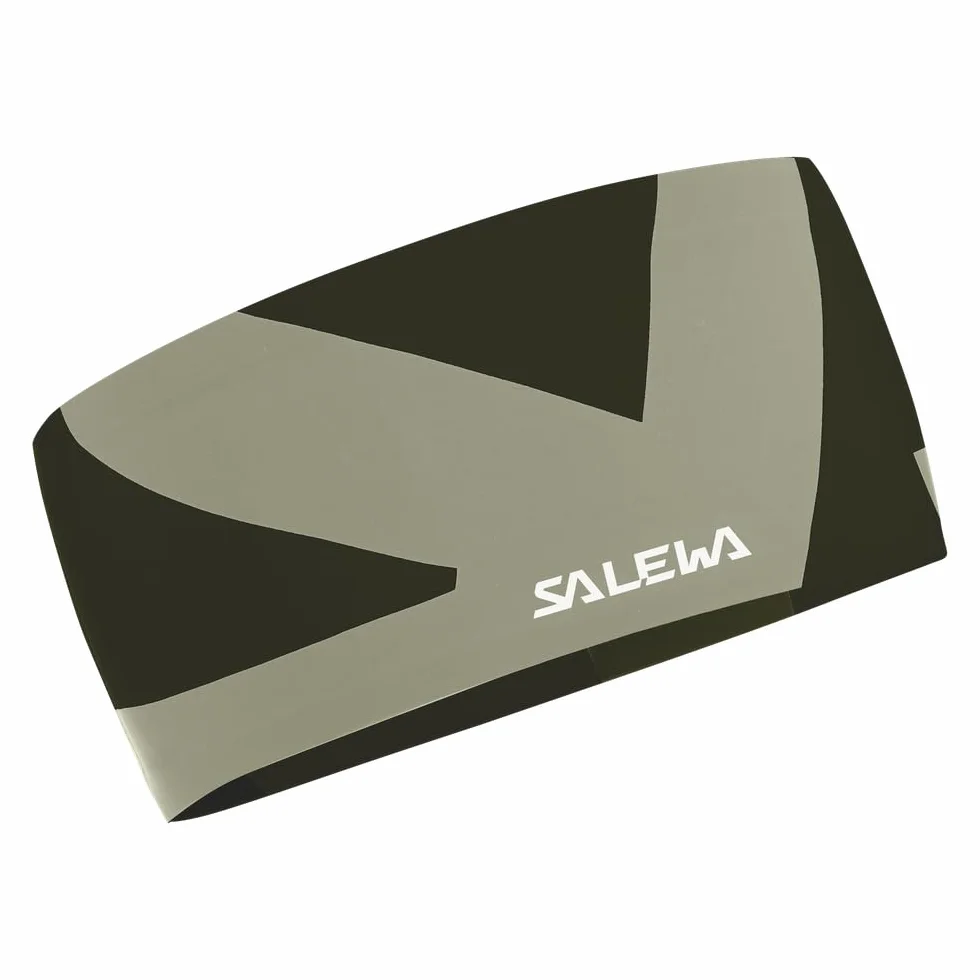 Salewa PEDROC Dry Headband Szalik zimowy ciemne oliwki UNI58